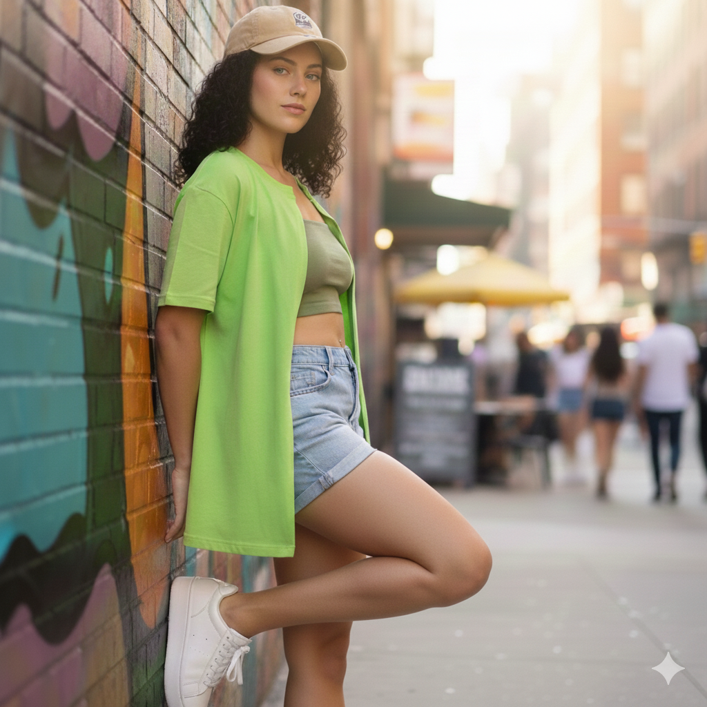 FreeTee Green Woman